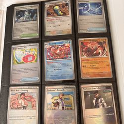Pokémon Prismatic Evolutions card lot holo pokeball Lot of 9
