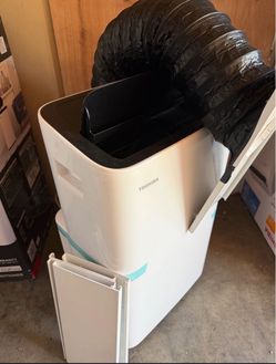 Portable air conditioner used