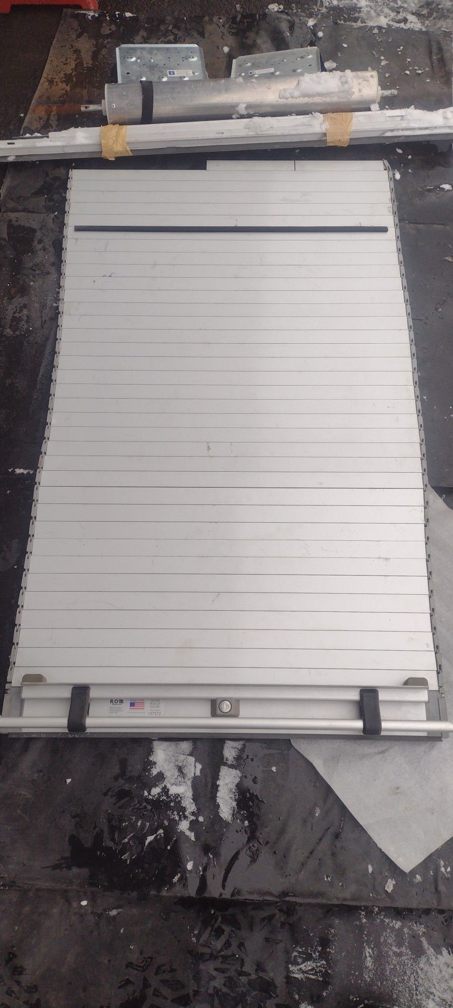 Roll Up Window Security Cover