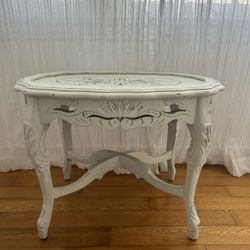 Vintage Rustic French Provincial/Country Side Coffee Table