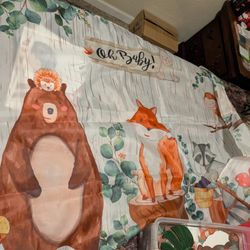 Woodland Animals Baby Shower Decor 