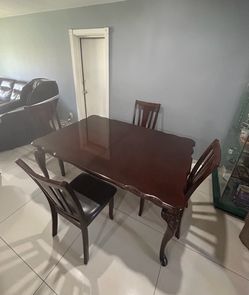 Table and chairs