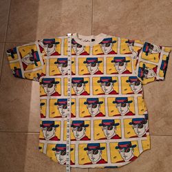 80’s Peter Max reversible sweat t-shirt Vintage RARE Peter Max 1988 Reversible Shirt. It is