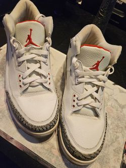 Air Jordan 3 White Cement Sneakers