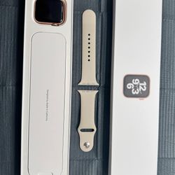 Rose Gold Apple Watch