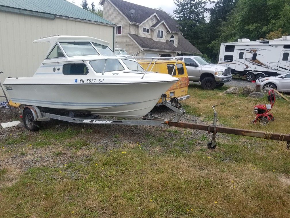 1976 19 Ft Glasply Cuddy Cabin for Sale in Marysville, WA OfferUp