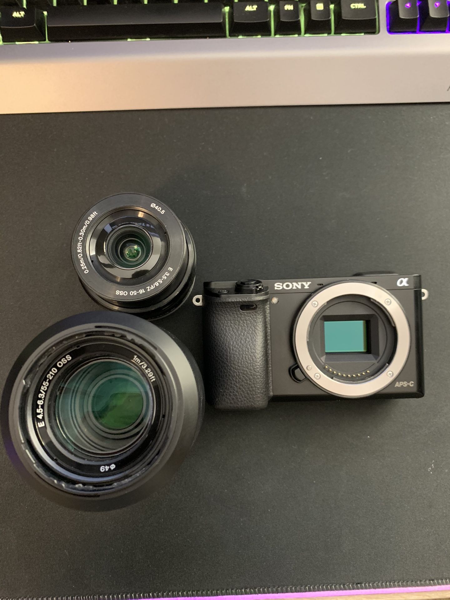 Sony A6000 camera BUNDLE!