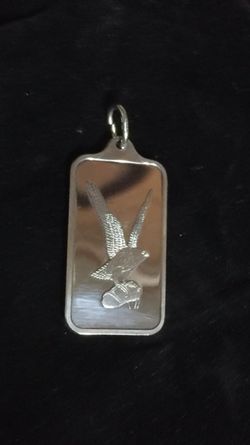 Suisse 10g .999 Fine Silver Pendant