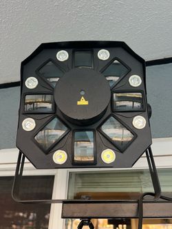 Multi-Effect DJ Stage Light with Laser