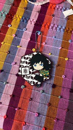 Demon Slayer Giyuu Tomioka Rubber Keychain 