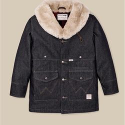 Filson Wrangler Denim Packer Coat New
