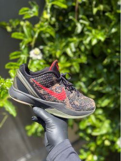 Nike Kobe 6 Protro Italian Camo Size 5Y/6.5W (HM4824-001) Pre-owned