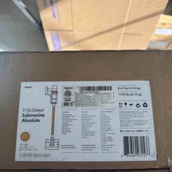 Brand new Dyson v15s detect submarine absolute