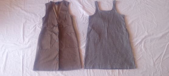 Two vintage style dresses little girls size 10