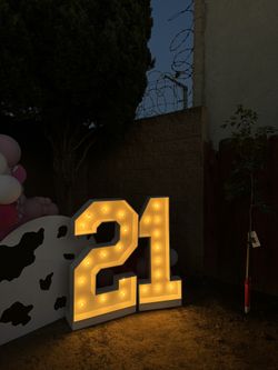 Marquee Numbers