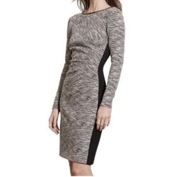 Lauren Ralph Lauren Black & White Tweed Dress - Size 14