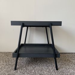 Black End Table/ Nightstand 