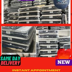 🔥🔥TWIN,FULL,QUEEN AND KING MATTRESS STARTING AT $150‼️A SET BEST PRICE IN TOWN BEST PRICE ON  BRAND NEW PLUSH TOP MATTRESS ORTHOPEDIC 🔥🔥

