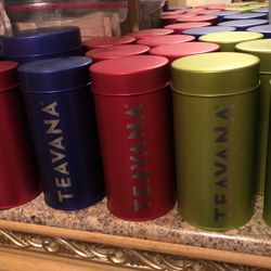 Teavana Tea Tins $10 each