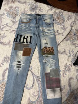 Light blue Amiri Jeans