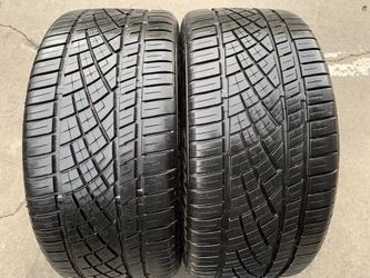 Two 245-35-19 Continental Extreme Contact 