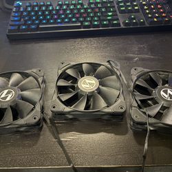 pc fans (3 pin)