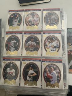 2002 Upper Deck World Series Heroes , Flair Show Case And Many More