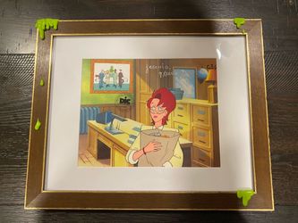 Real Ghostbusters Animation Cel Slime Frame