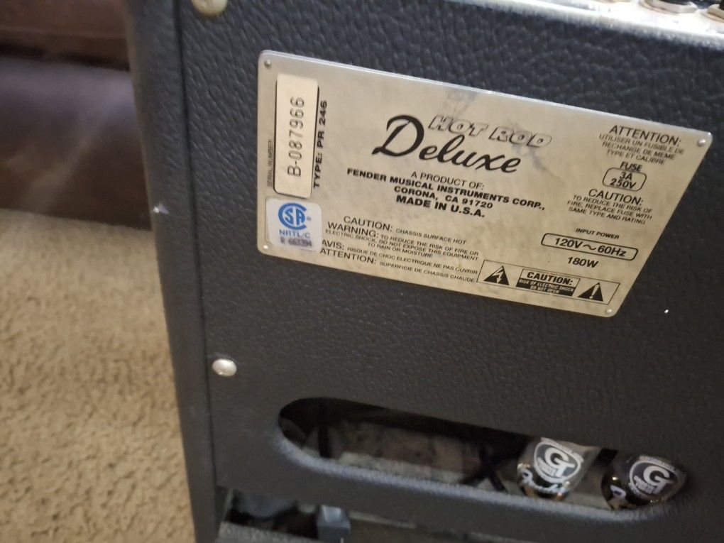 FENDER HOT ROD AMP