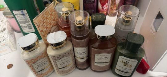 3 bath n body work sets