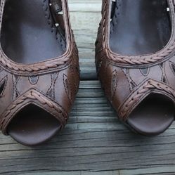 Kaya Women Sling Back, Peeptoe Heel