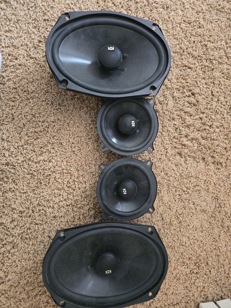 NVX NSP525 & NSP69 COAXIAL SPEAKERS