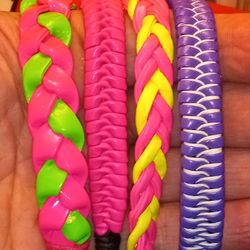 Real Leather Pull String Bracelet. New