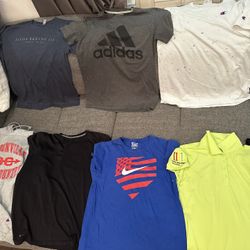 Men’s Pack Nike, Adidas, Champion Shirt Medium