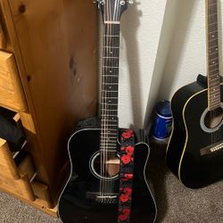 12 String Acoustic Electric Takamine Guitar +25 Dollar Strap