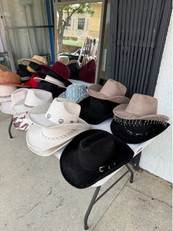 Cowboy festival fedora bucket cap  event concert hats