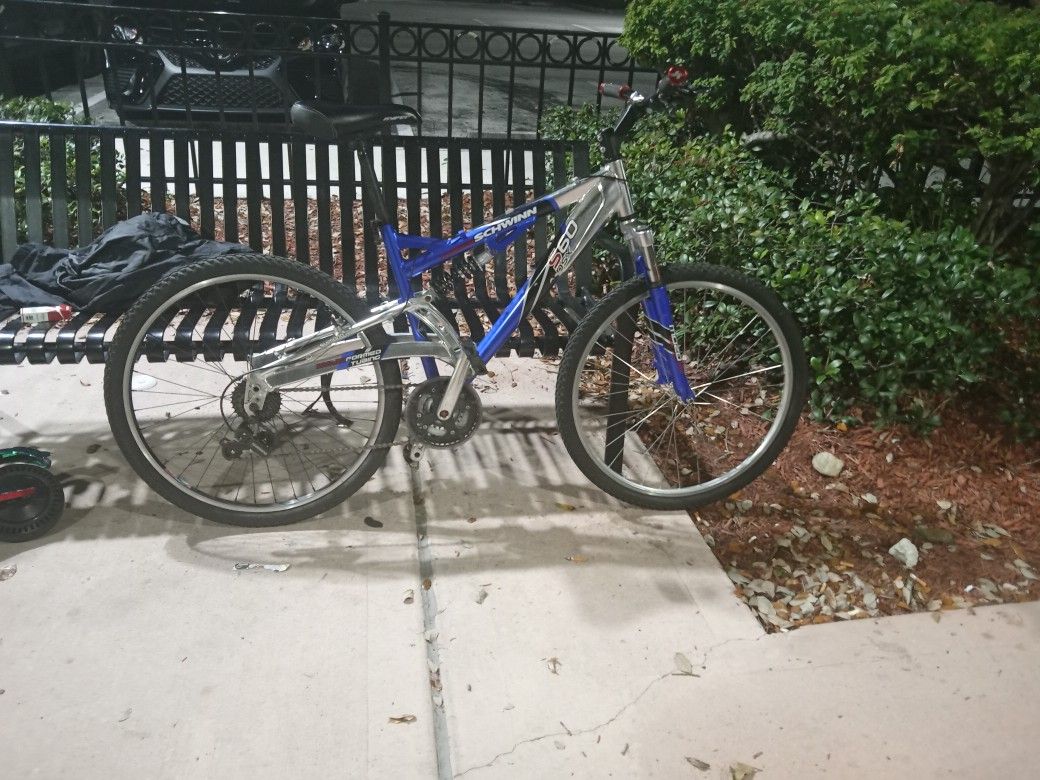 Schwinn Dual Suspension S60 DSX Blue And Aluminum