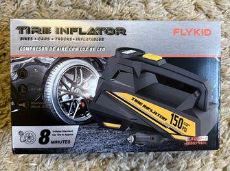 FlyKid Tire Inflator 150 PSI Air Compressor
