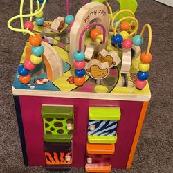 Zany Zoo Activity Cube