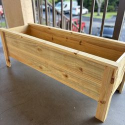Custom Made Cedar Wood Planter Box Pressure treated