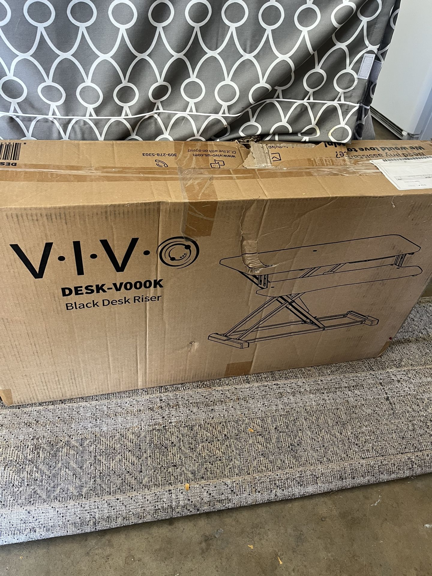 Vivo Desk Raiser Black