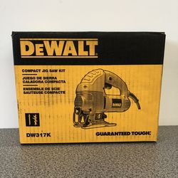DeWalt electric jig saw kit NEW
