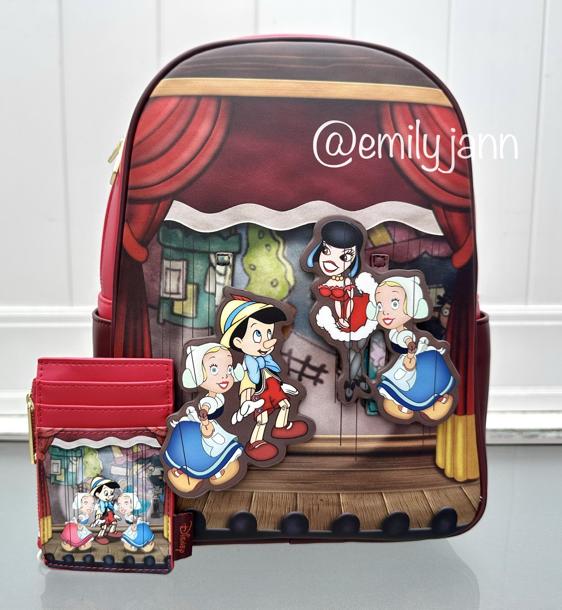 Pinocchio Backpack Set