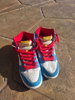 Used Nike Dunk High SB Doraemon 2020 size 8
