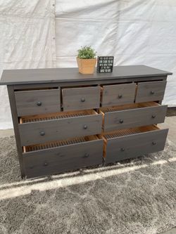 IKEA Hemnes 8 Drawers Dresser Pine Wood