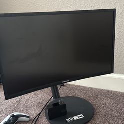 Samsung 24in curved monitor 1080p