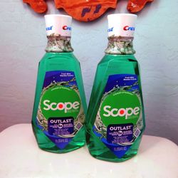 Crest Scope Outlast Mouthwash - Fresh Mint