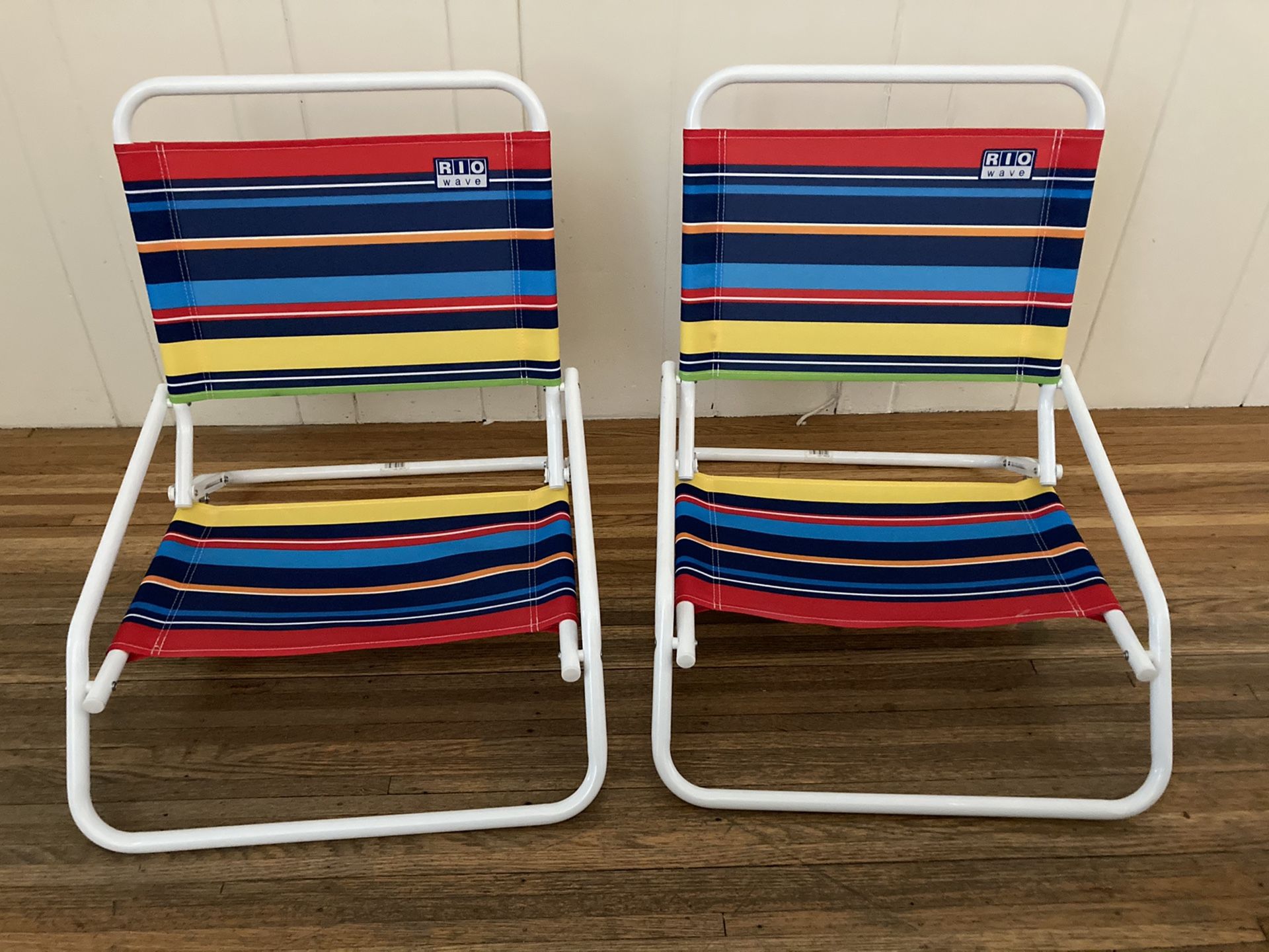 Two Rio Wave beach chairs used only once