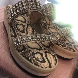 Jlo Bling Bling Wedges 8.5 M