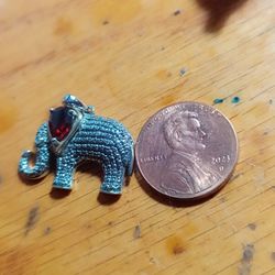 14k / Sterling Silver Pendant And A Box Of Jewelry